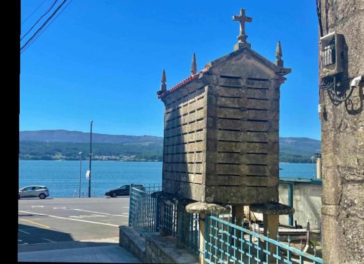 Apartamento Ático con vistas a la ría de Arosa Rianjo Exterior foto